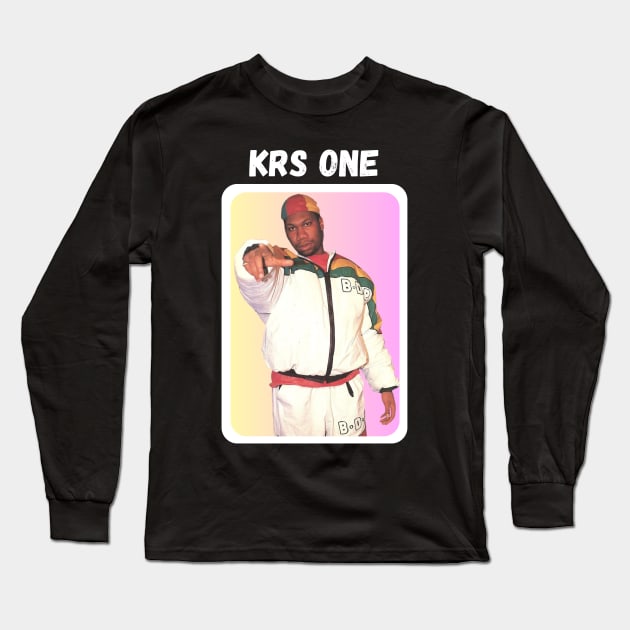 KRS one Long Sleeve T-Shirt by Zby'p